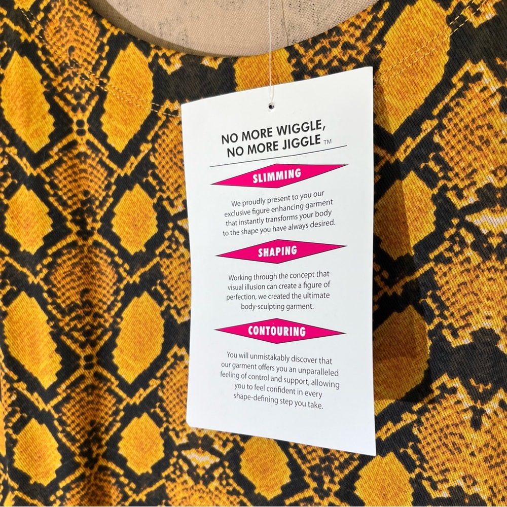 Women With Control NWT Python Print Shift Dress –… - image 3